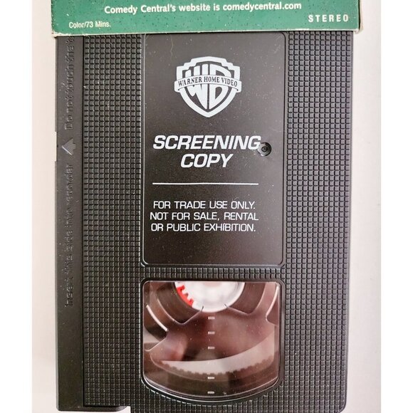 2001 South Park Winter Wonderland VHS Screening Copy Promo 3 Episodes Hankey E76 - Picture 2 of 2